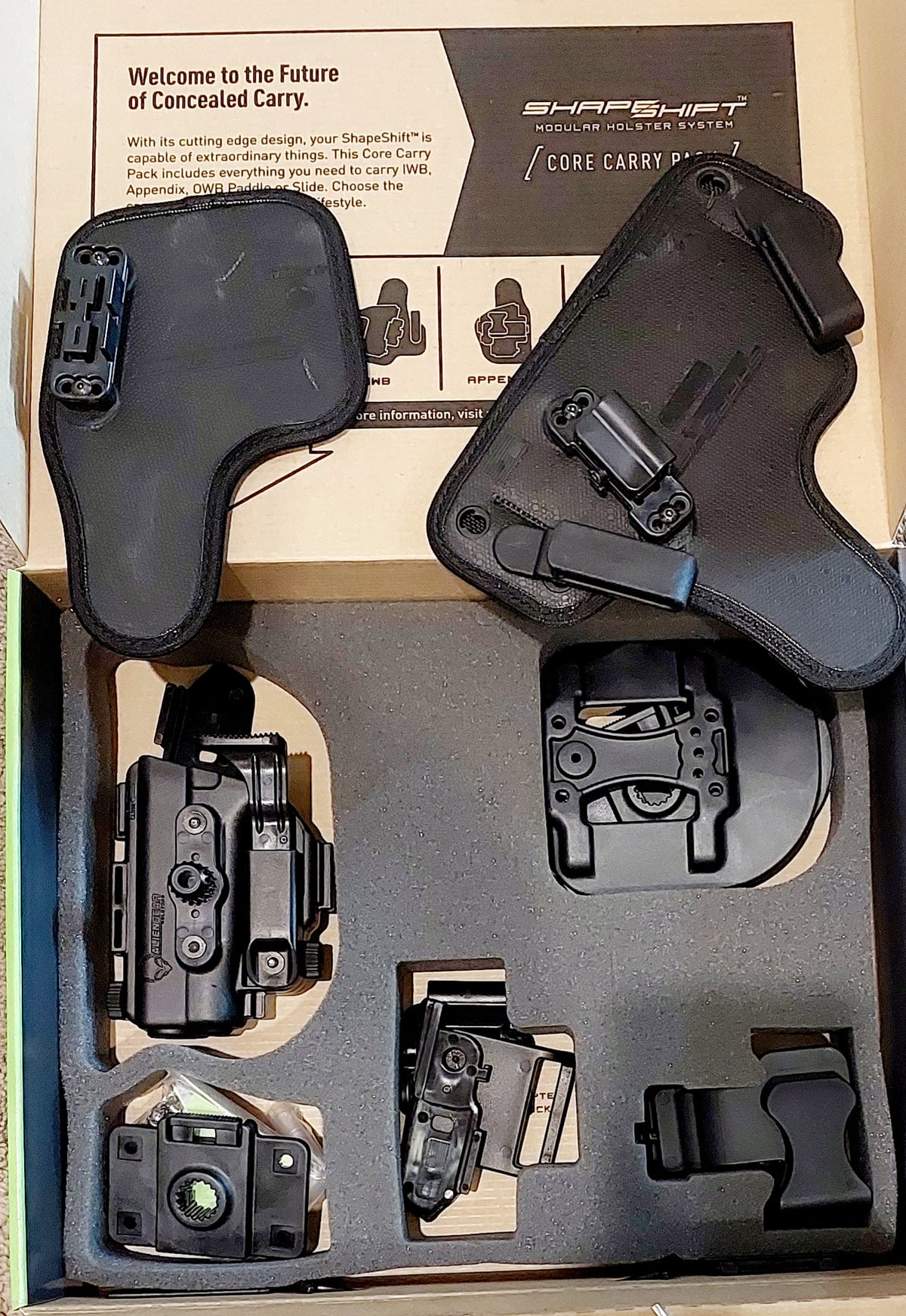 Glock 43X ShapeShift جراب مسدس