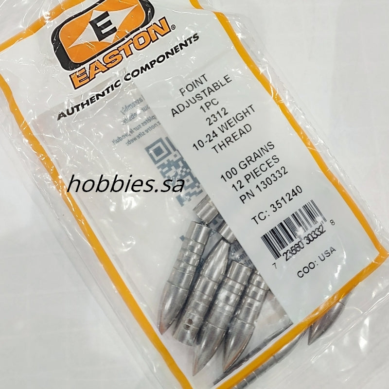 Easton Points Adjustable