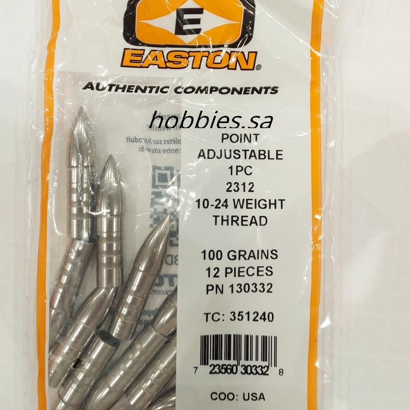Easton Points Adjustable