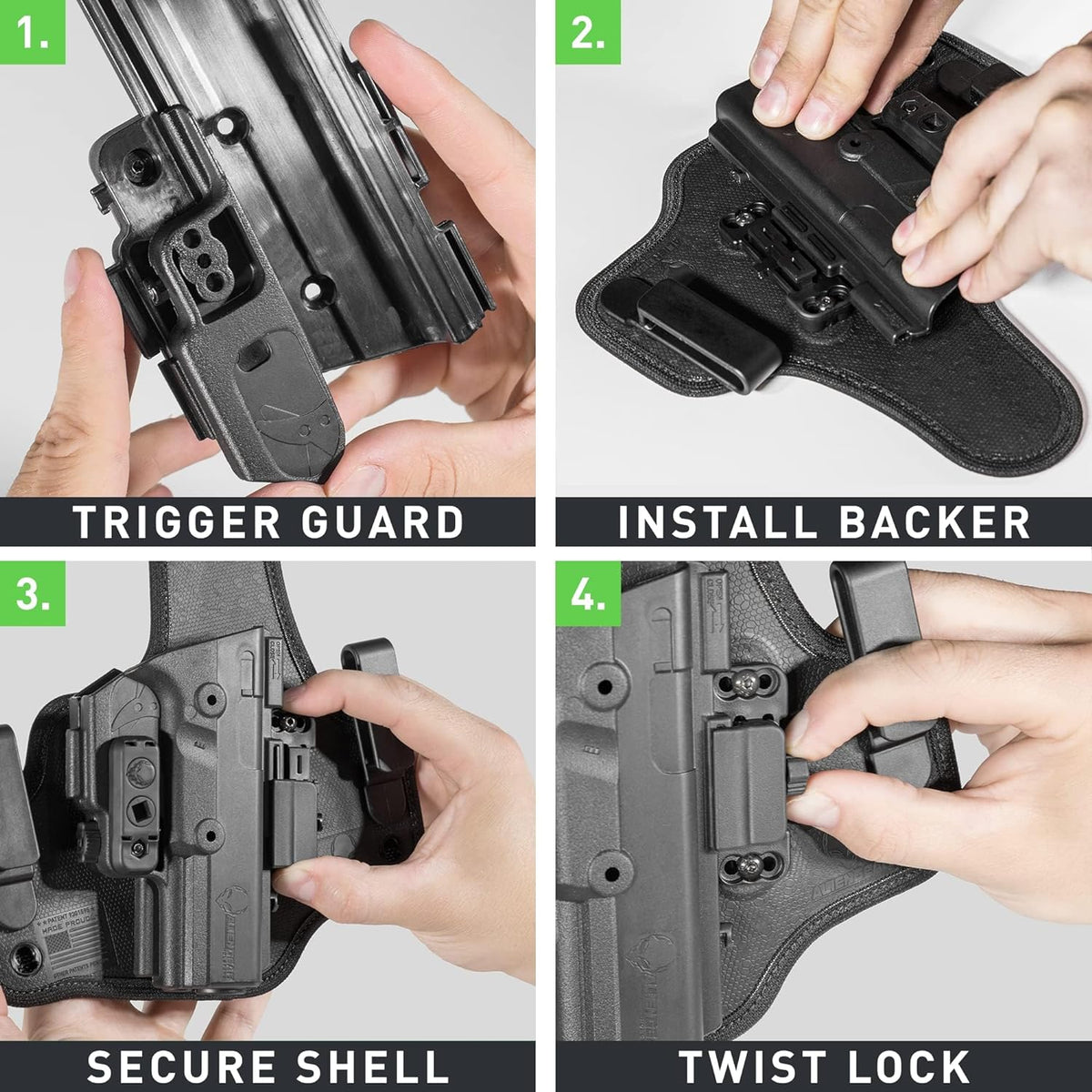 Glock 43X ShapeShift جراب مسدس
