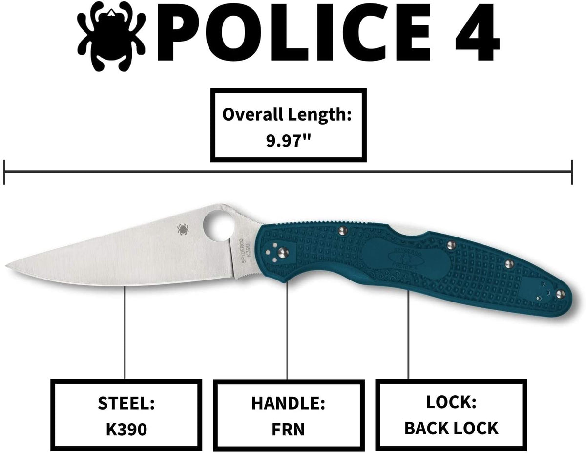 Spyderco Police 4 K390