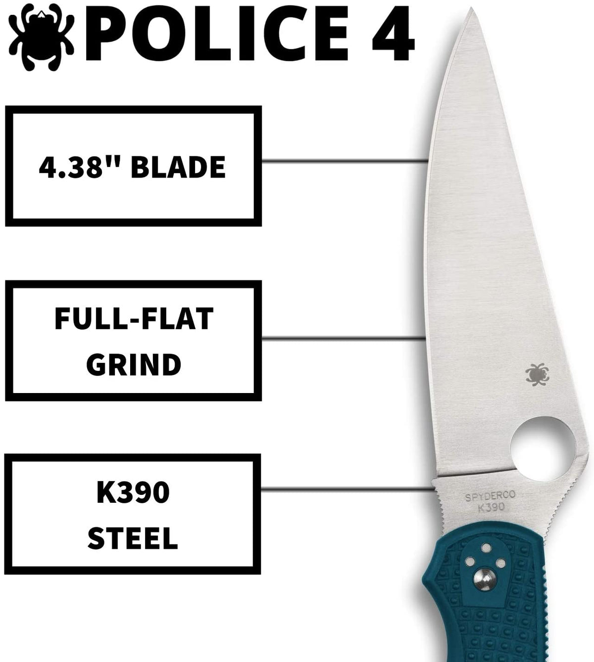Spyderco Police 4 K390