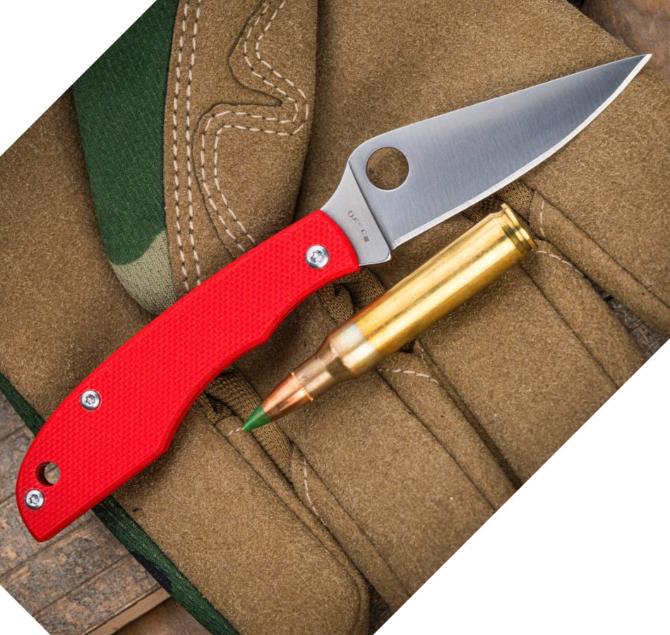 Spyderco Bug Micro Red سكين