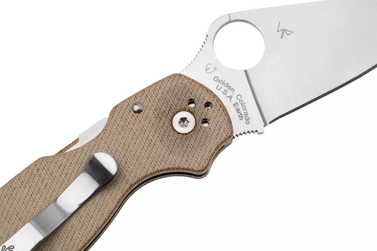 Spyderco Para 3 CruWear سكين