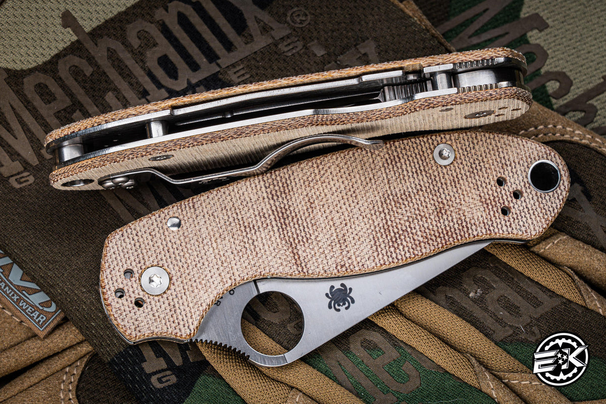 Spyderco Para 3 CruWear سكين