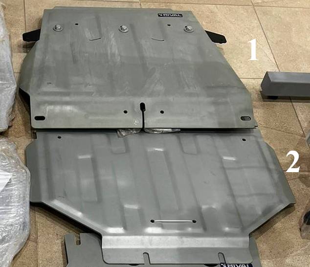 RIVAL Toyota LC200 / Lexus LX 570 4mm Front KIT 2pcs 2008-
