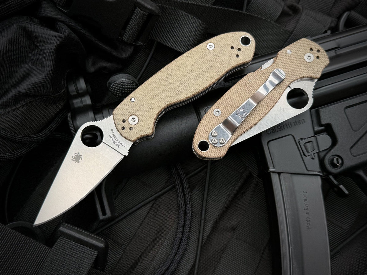 Spyderco Para 3 CruWear سكين