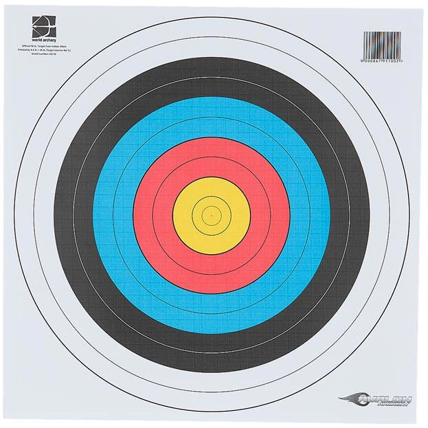 Target Face 40cm 10Rings هدف ورقي