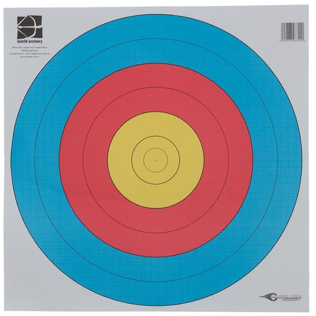 Target Face 50cm 6Rings هدف ورقي