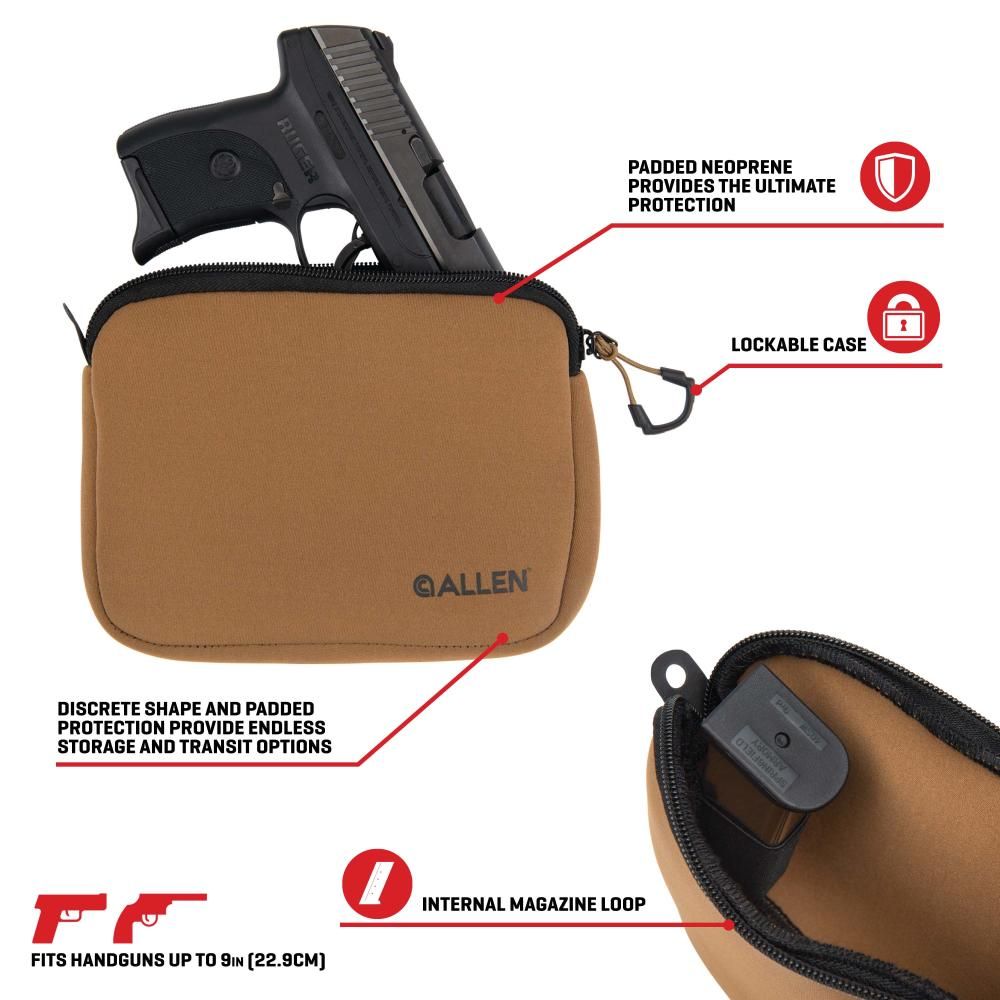 Allen 3636 Neoprene Pouch حقيبة مسدس
