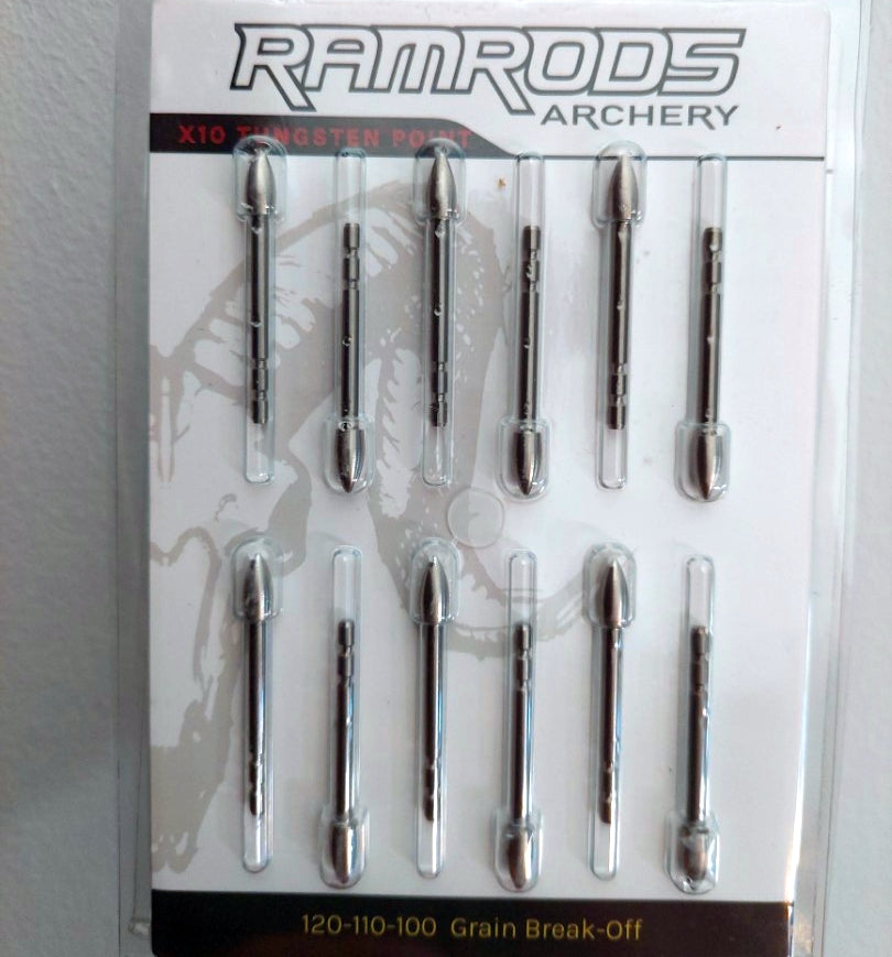 RamRods X10 Tungsten Points