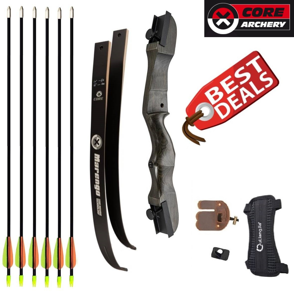 .Marengo Bow Kit مجموعة قوس خشبي
