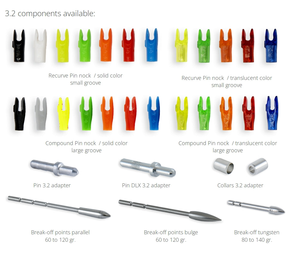 SKYLON Arrow Shafts Paragon أسهم