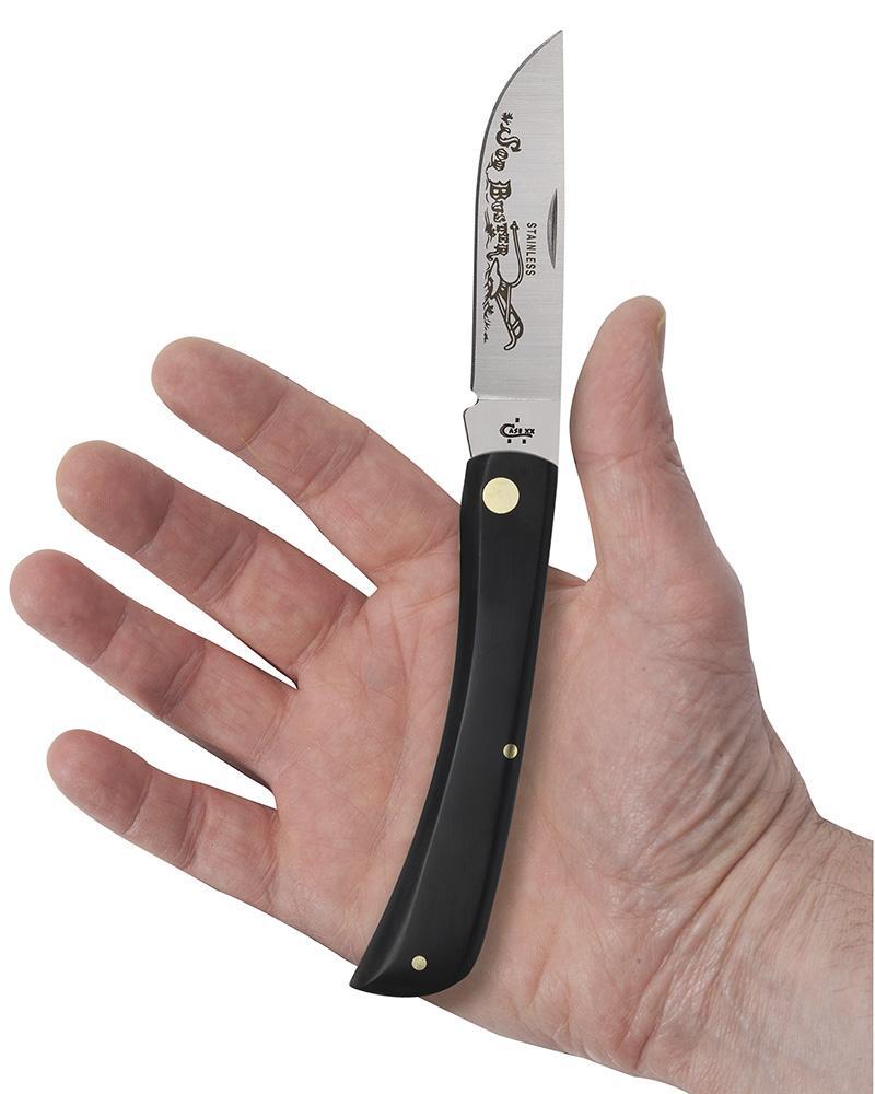 CASE 00092 Jet-Black Synthetic Sod Buster