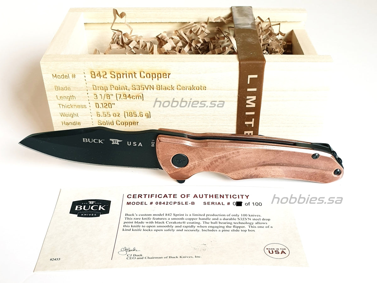 Buck 842 Sprint Copper - Limited