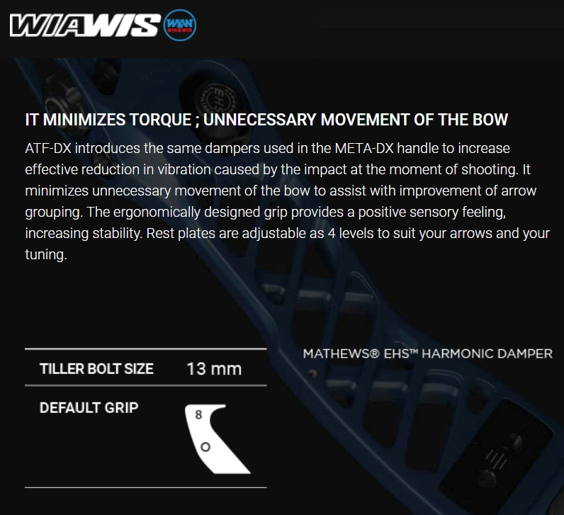 WIAWIS ILF ATF-DX Riser مقبض قوس