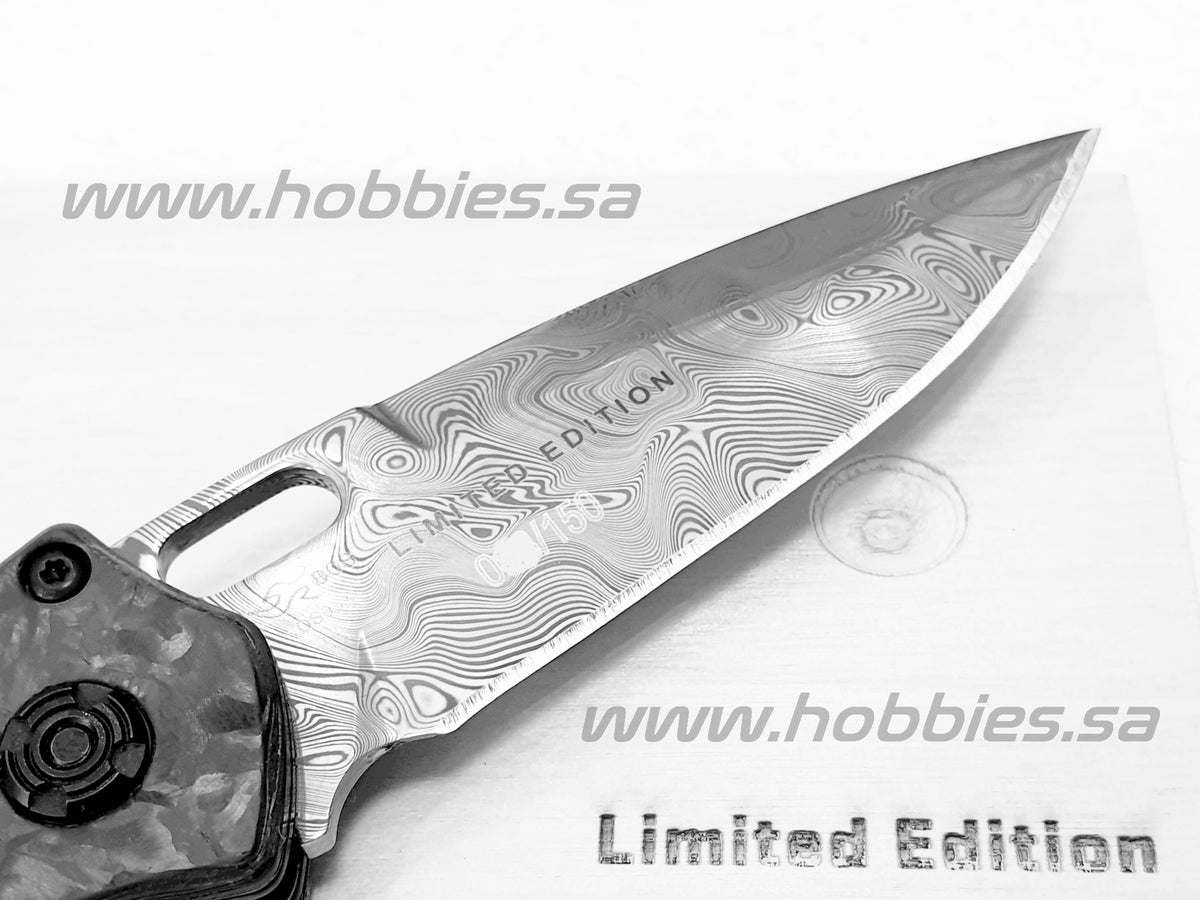 Buck 898CF Limited Damasteel