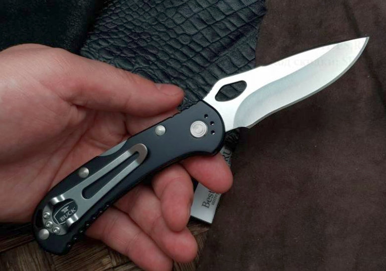 Buck 722 Spitfire Knife Grey