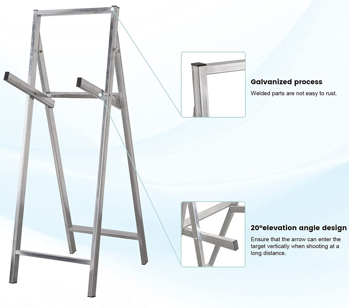 Archery Target Stand - Metal حامل هدف