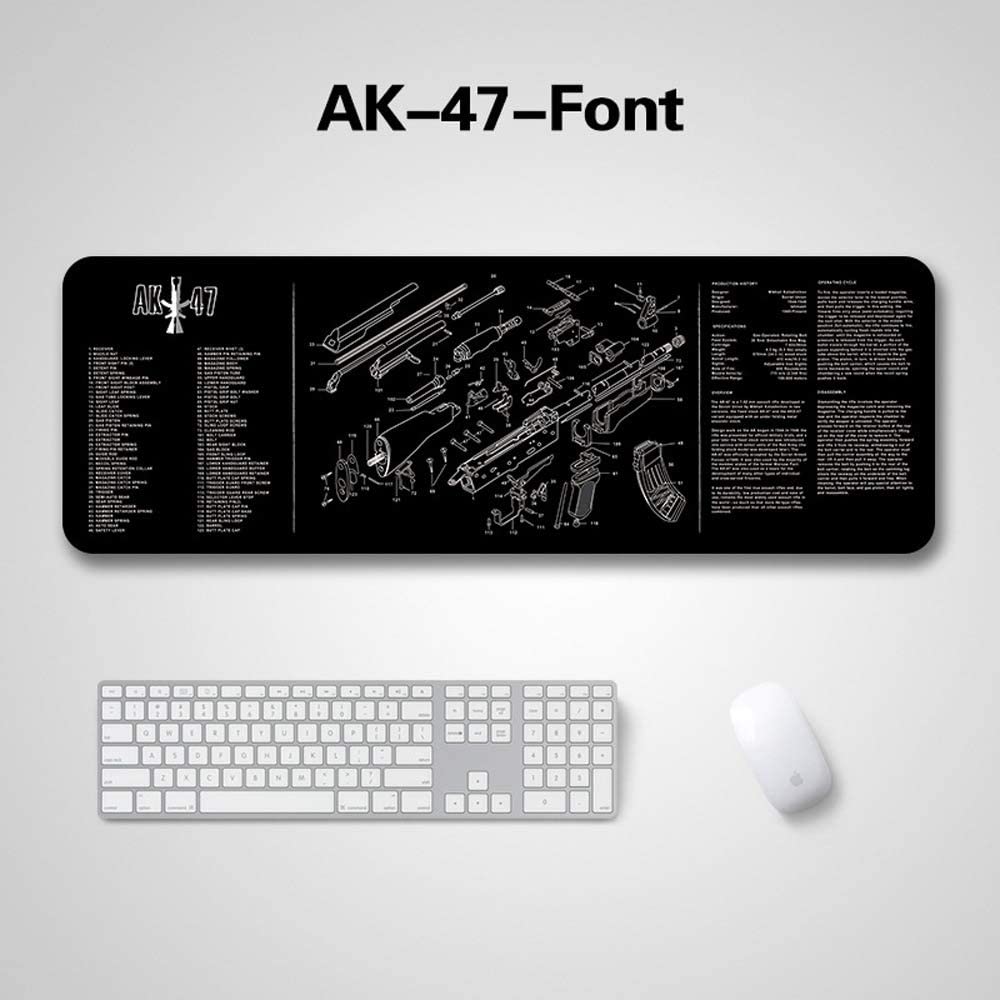 Gun Cleaning Mat / Mouse Pad AK47