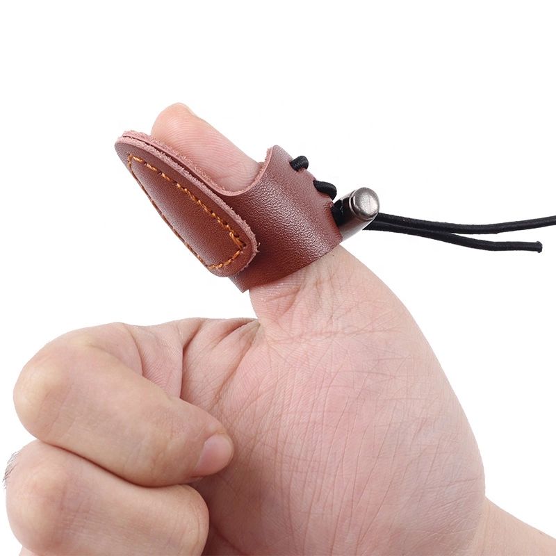 Leather Tab / Thumb Ring / Finger Guard واقي