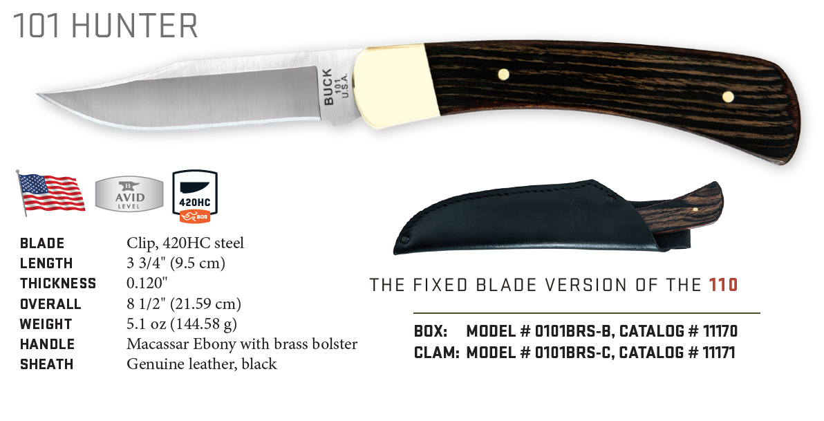 Buck 101 hunter knife