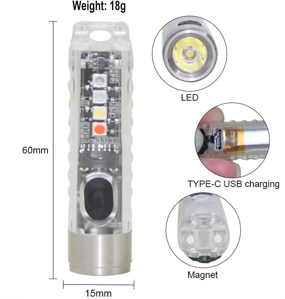 BORUiT Mini LED S11 Flashlight كشاف
