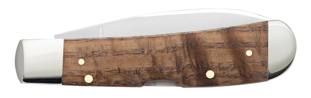 CASE 10704 John Wayne Smooth Curly Oak Tribal Lock