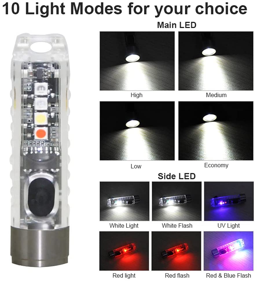 BORUiT Mini LED S11 Flashlight كشاف