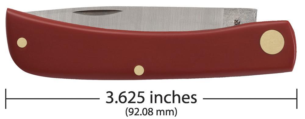 CASE 13451 American Workman Red Synthetic Sod Buster Jr