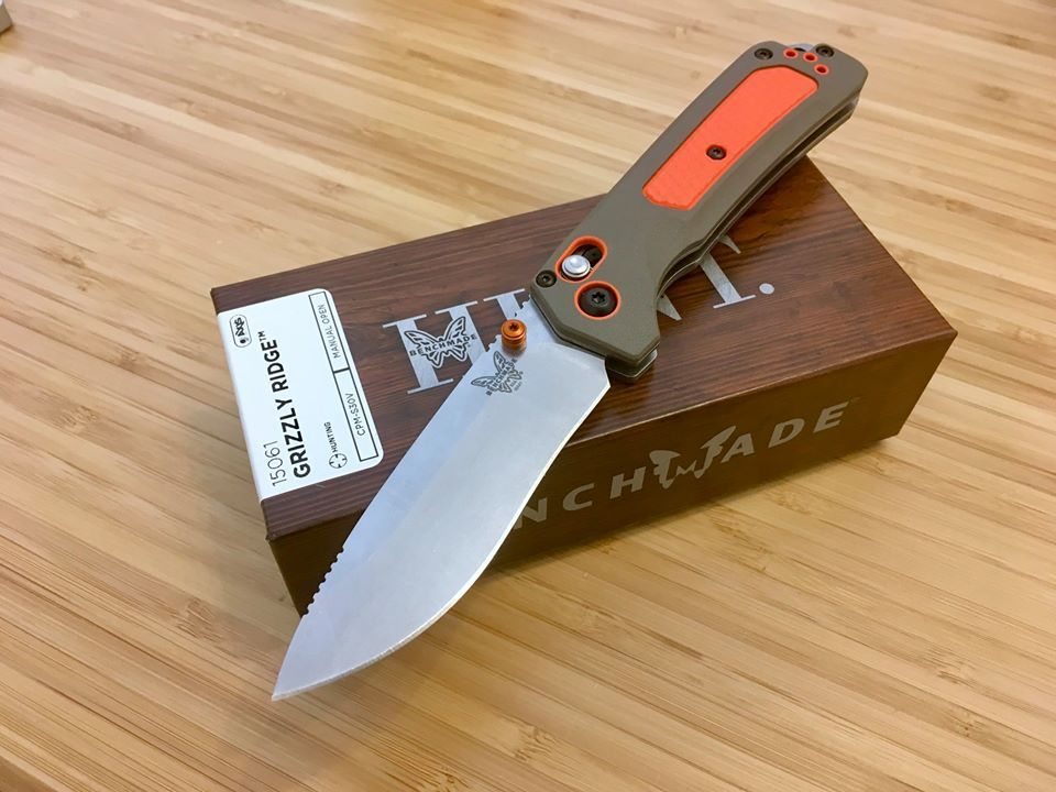 BENCHMADE 15061 Grizzly Ridge knife