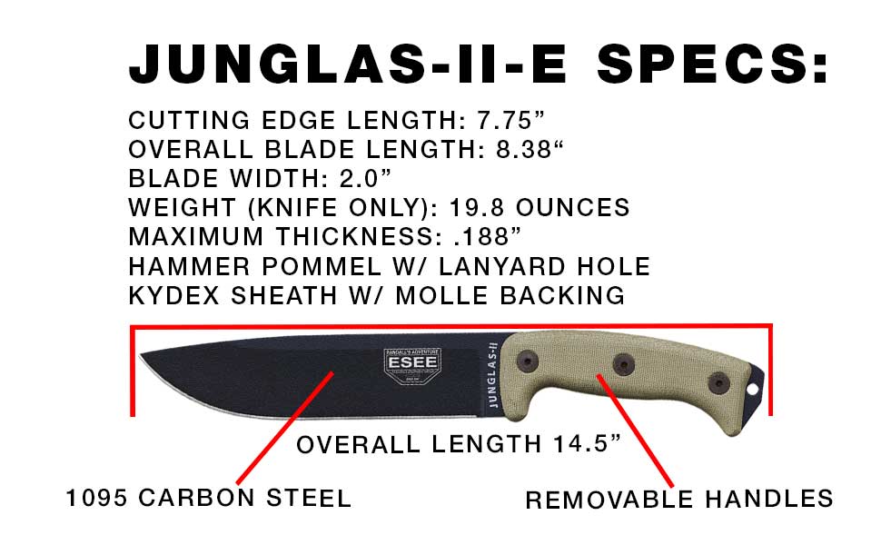ESEE JUNGLAS II-E
