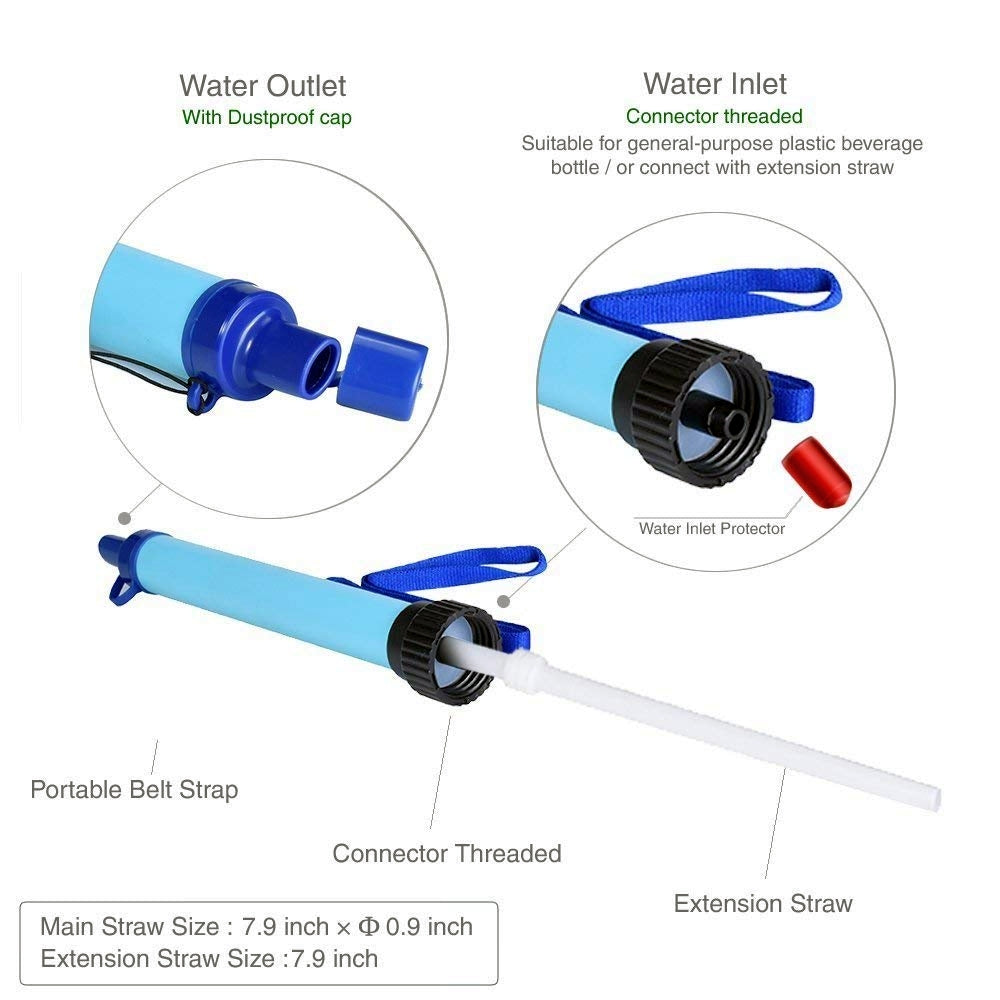 Water Filter Pen / Straw B3S 2000L