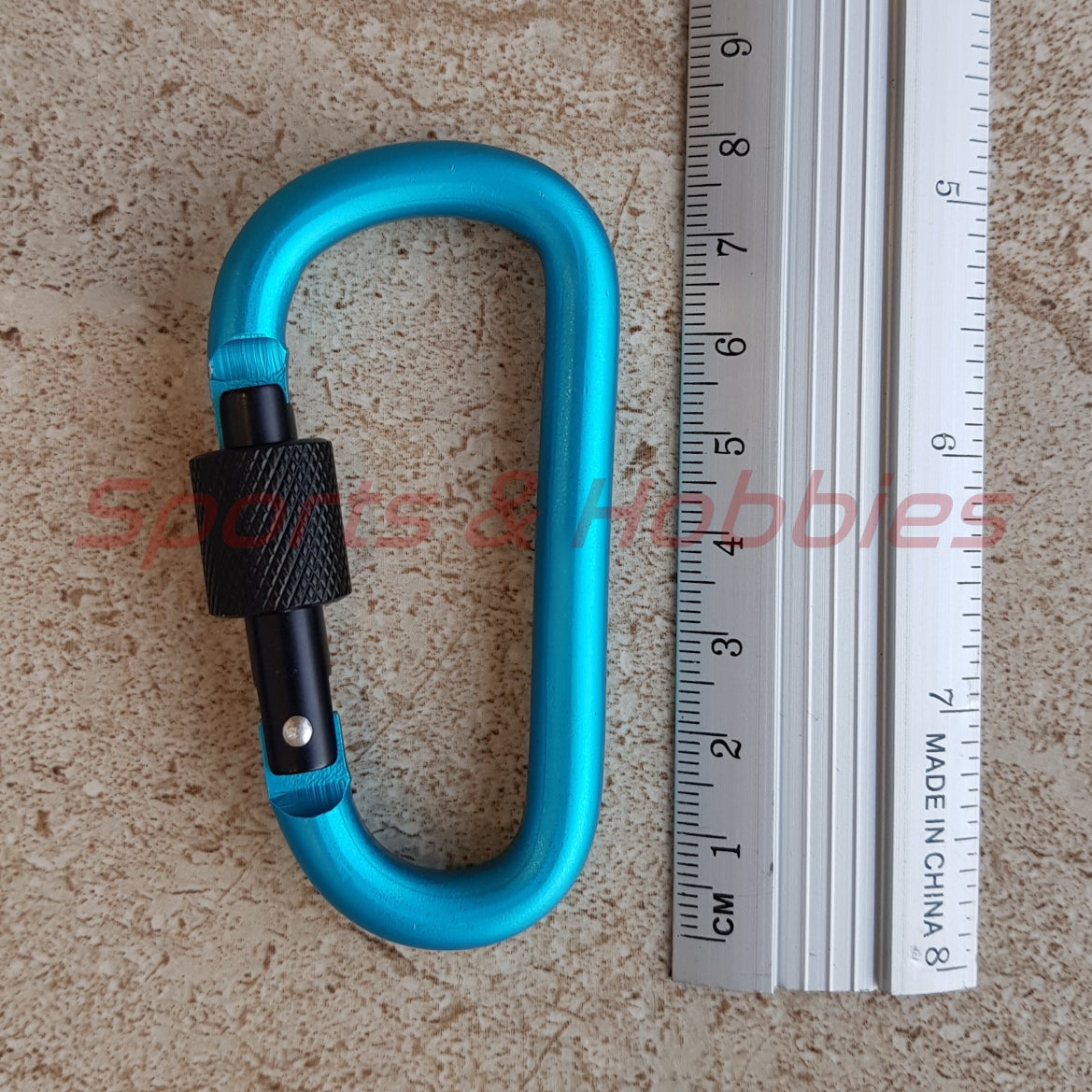 Carabiner 75mm Alum