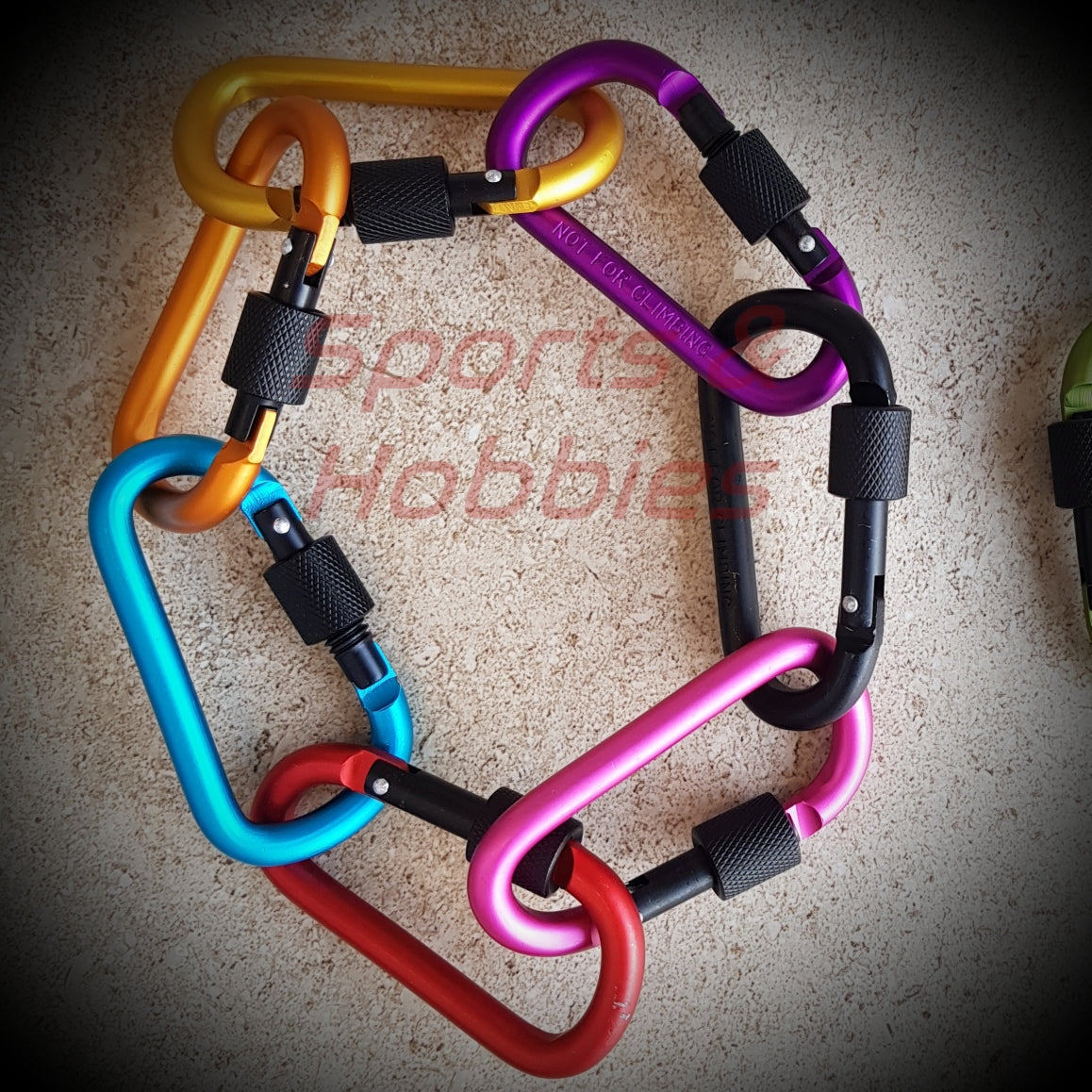 Carabiner 75mm Alum