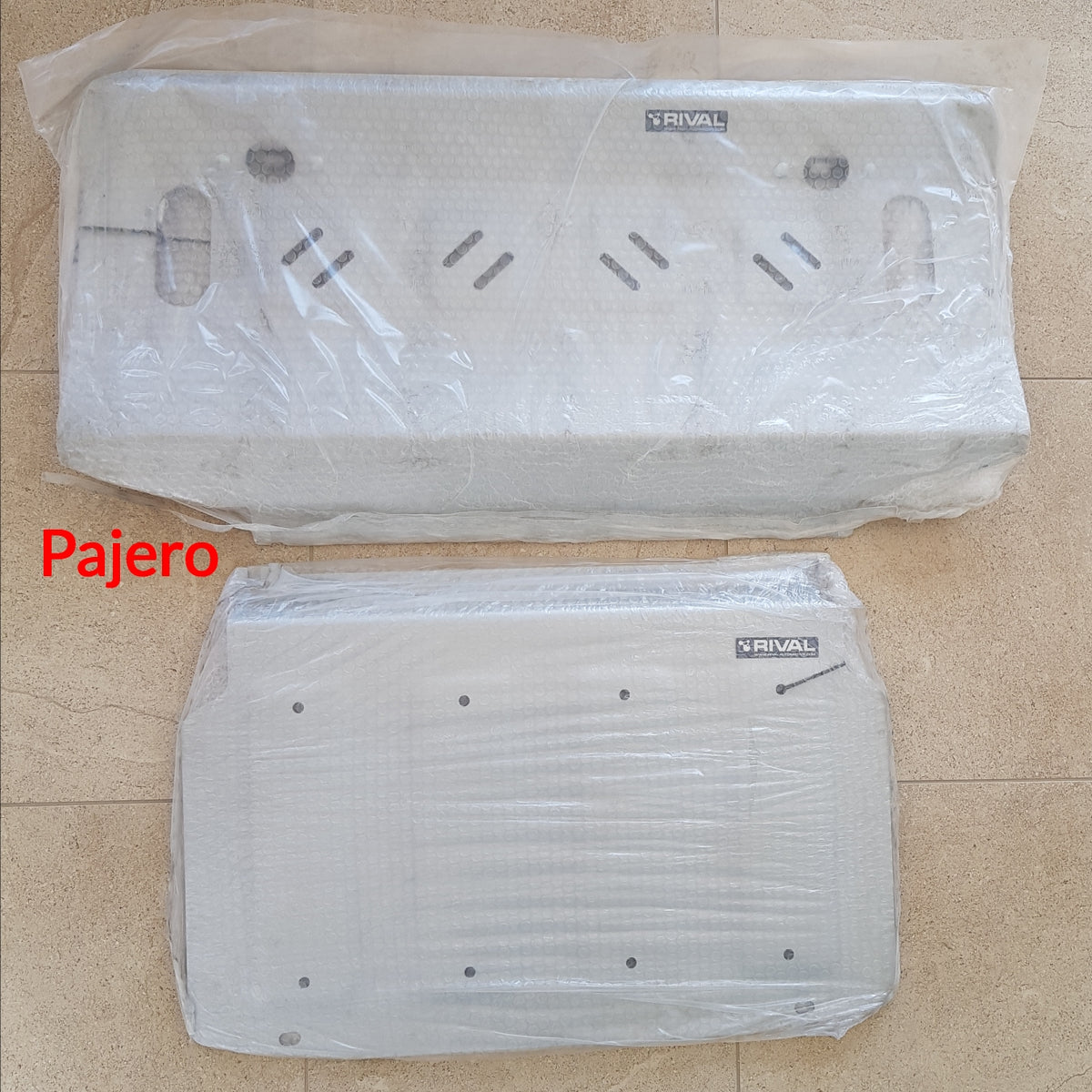 RIVAL Mitsubishi Pajero 4mm Front 2pcs Kit 2006-
