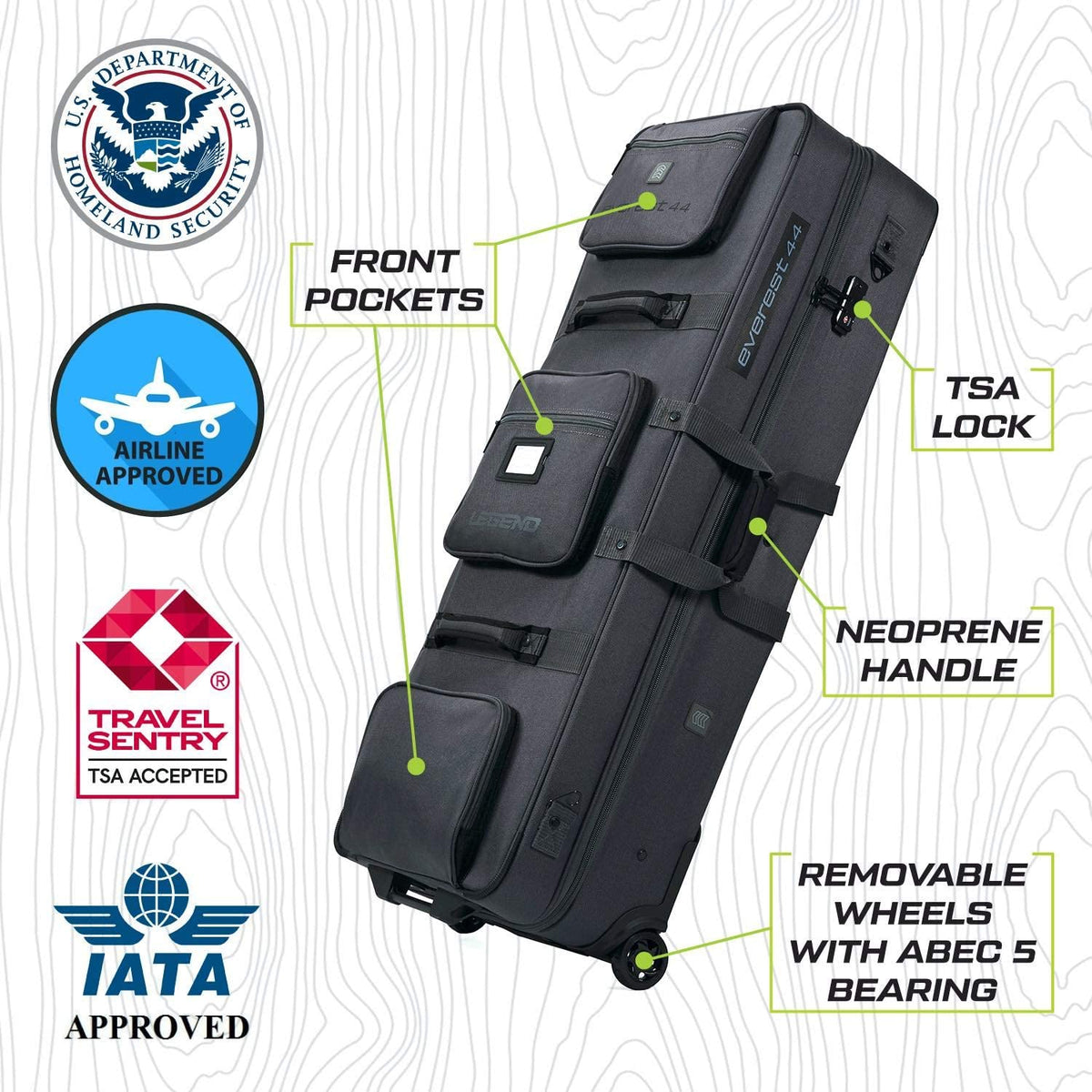 Legend Everest 2024 حقيبة قوس