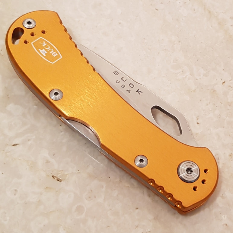 Buck 722 Spitfire Knife Orange