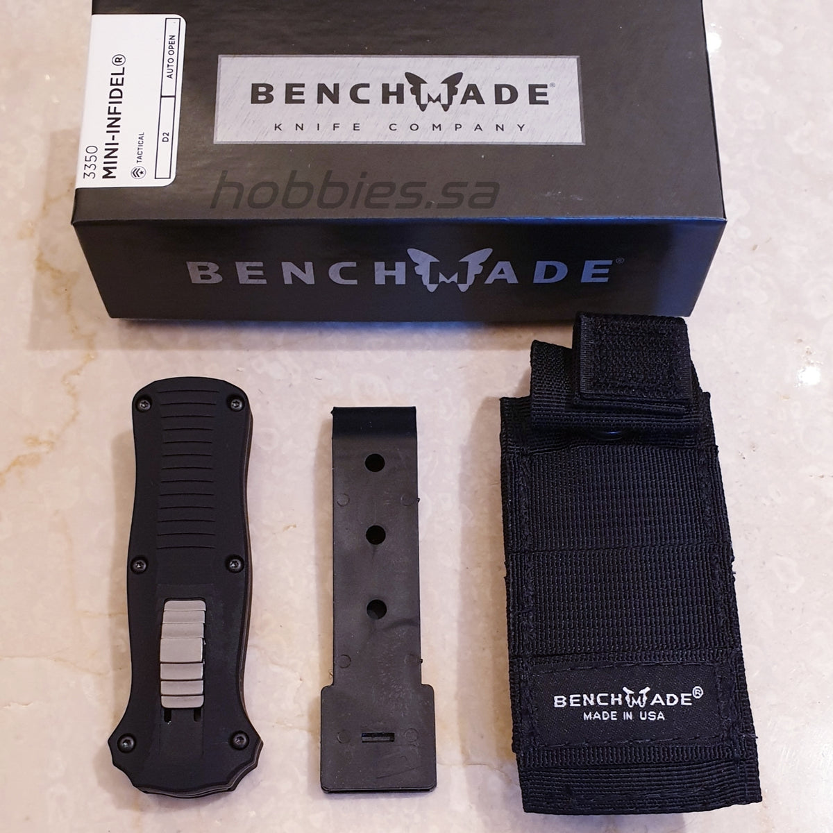 BENCHMADE 3350 Mini Infidel Dagger AUTO