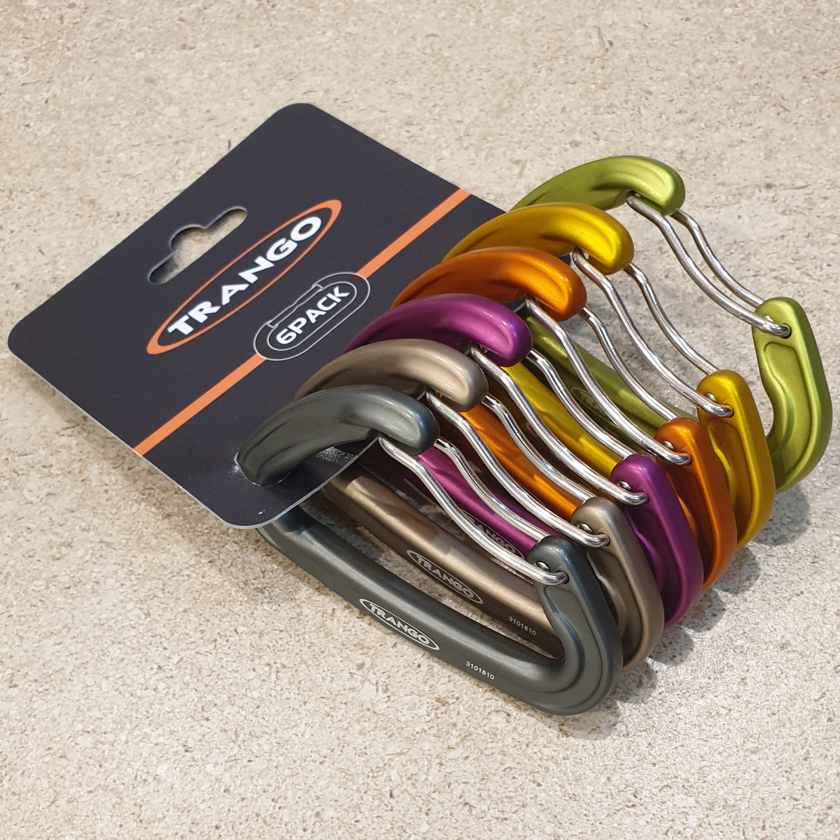 TRANGO Carabiners 6 pack