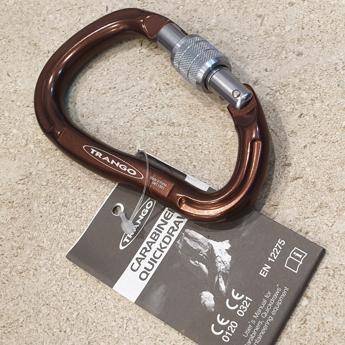 TRANGO Carabiner / HMS K Lock