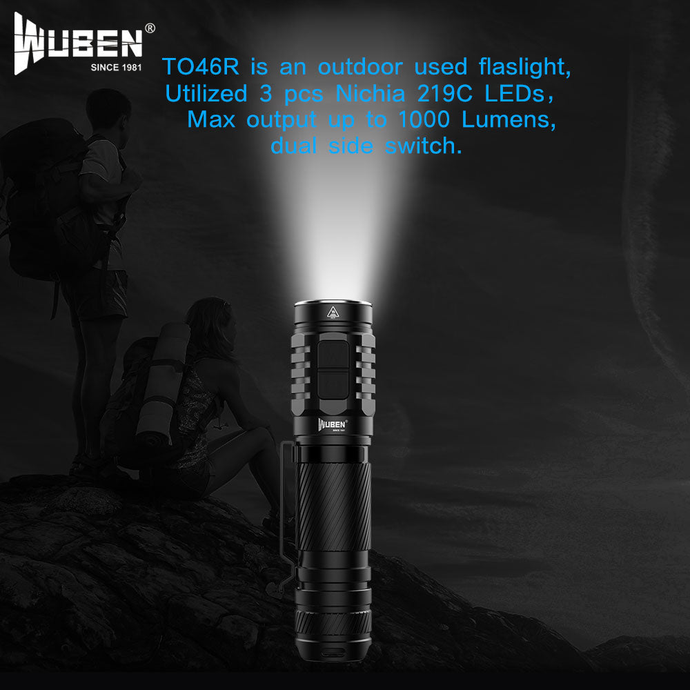 WUBEN TO46R 1000 Lumens