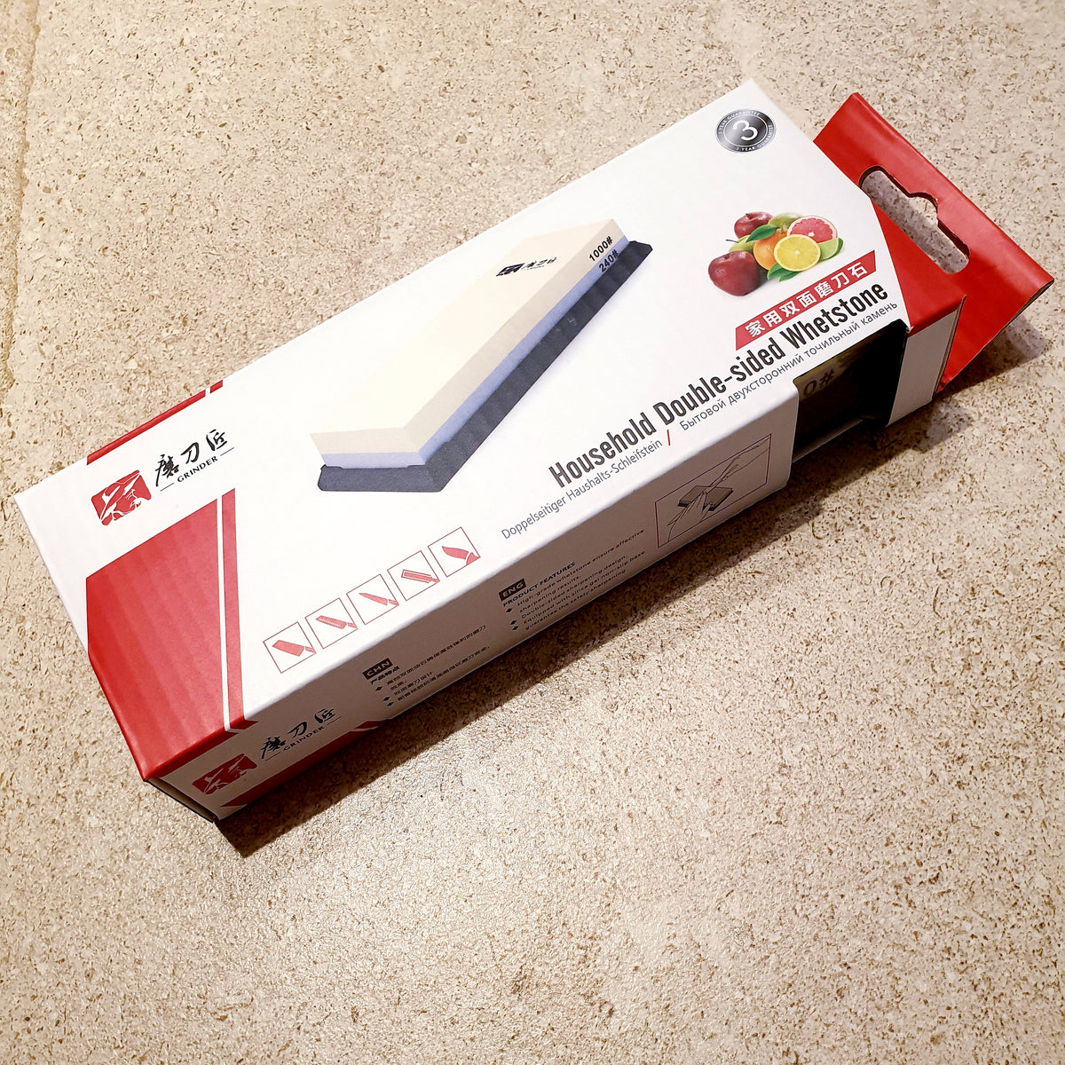 Sharpening whetstone 1000/240 TAIDEA