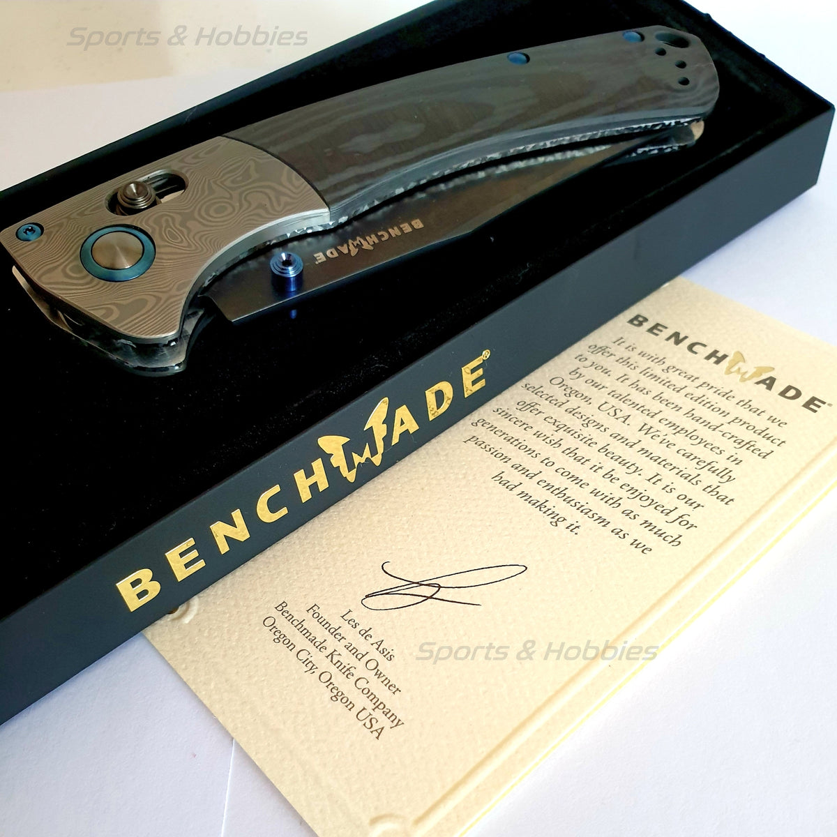 BENCHMADE 15080BK-191 CROOKED RIVER Limited