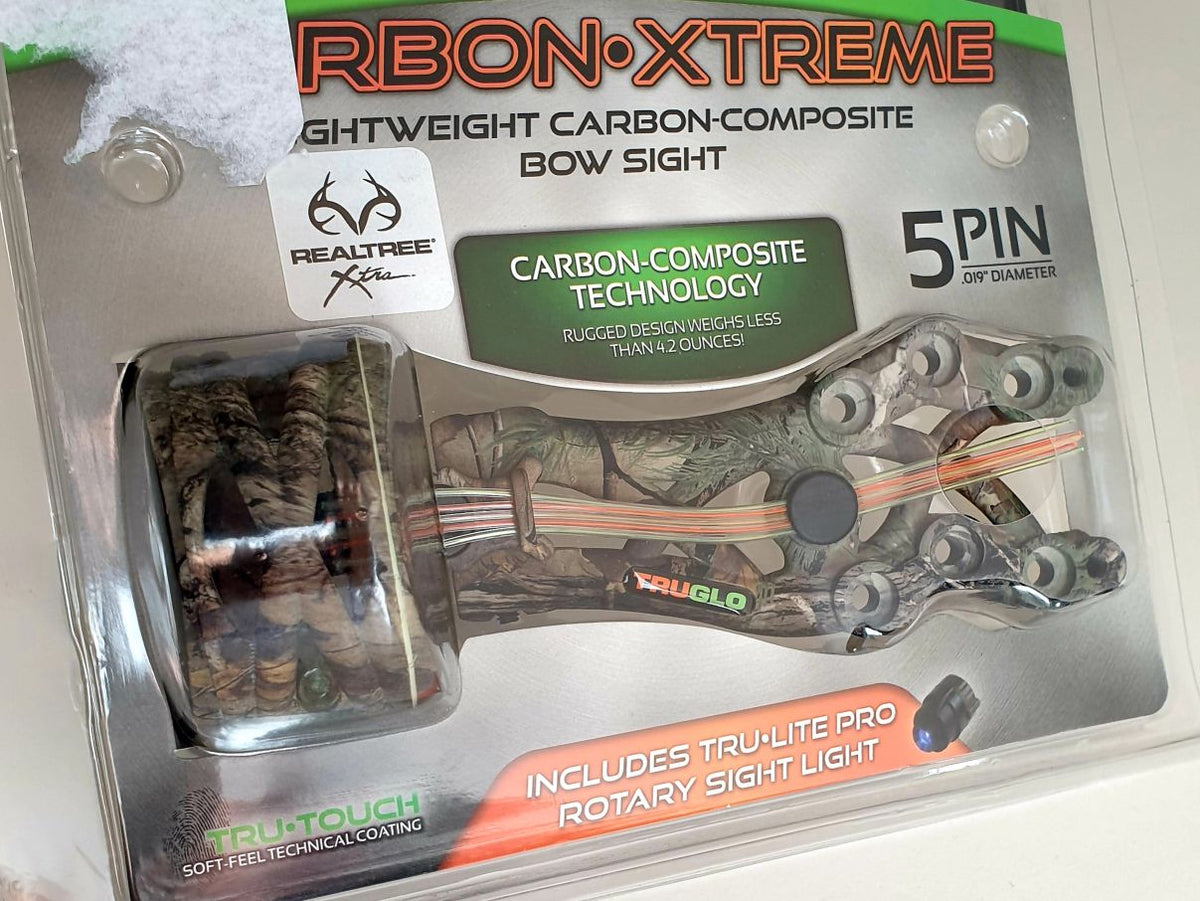 TRUGLO Carbon XTREME Hunting Sight CAMO