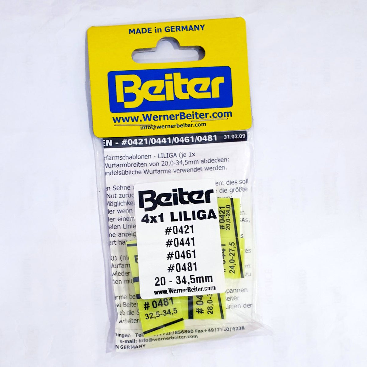 BEITER Limb Tip Line Gauge