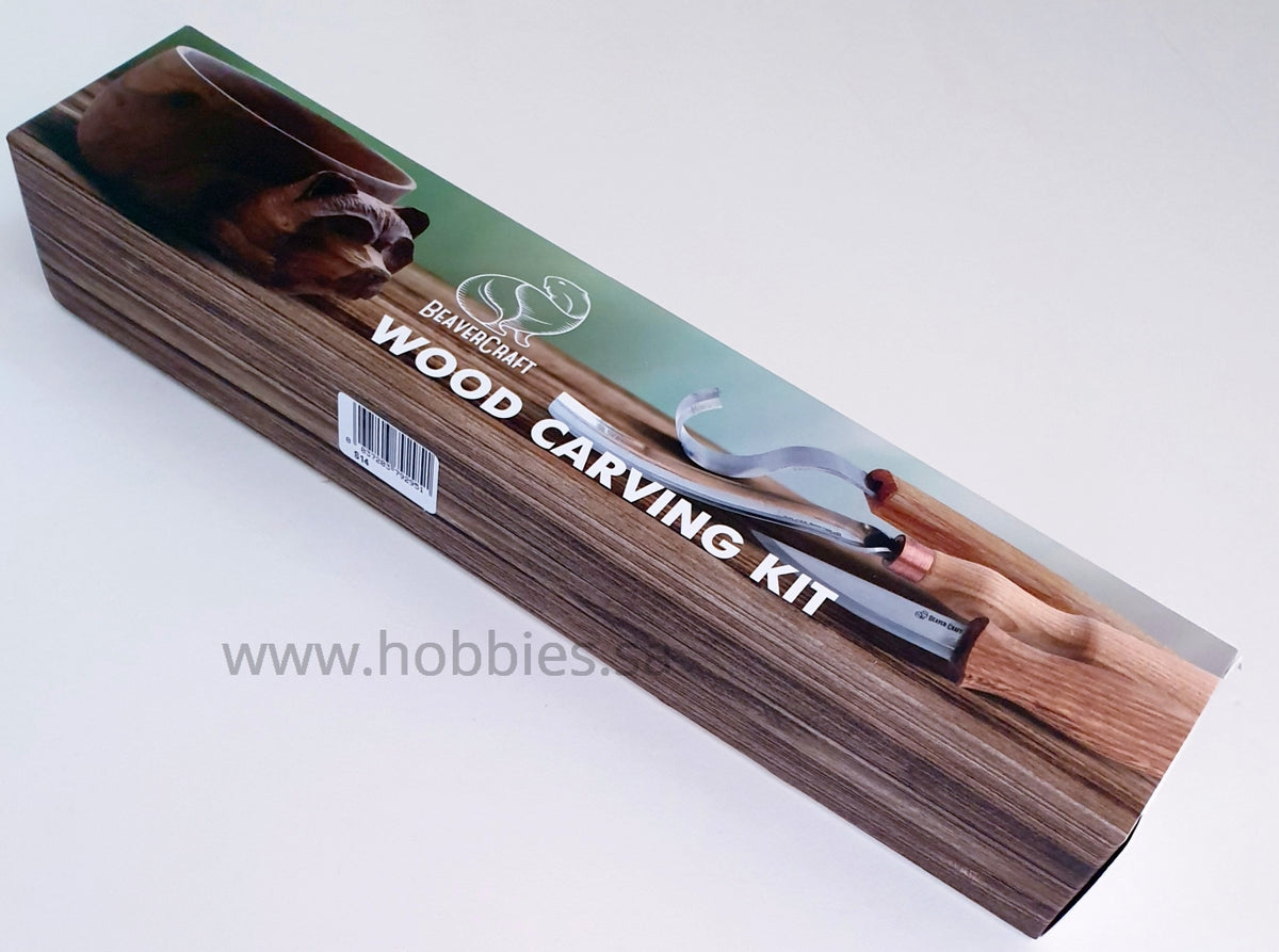 Beaver Craft S14 Wood Carving Set