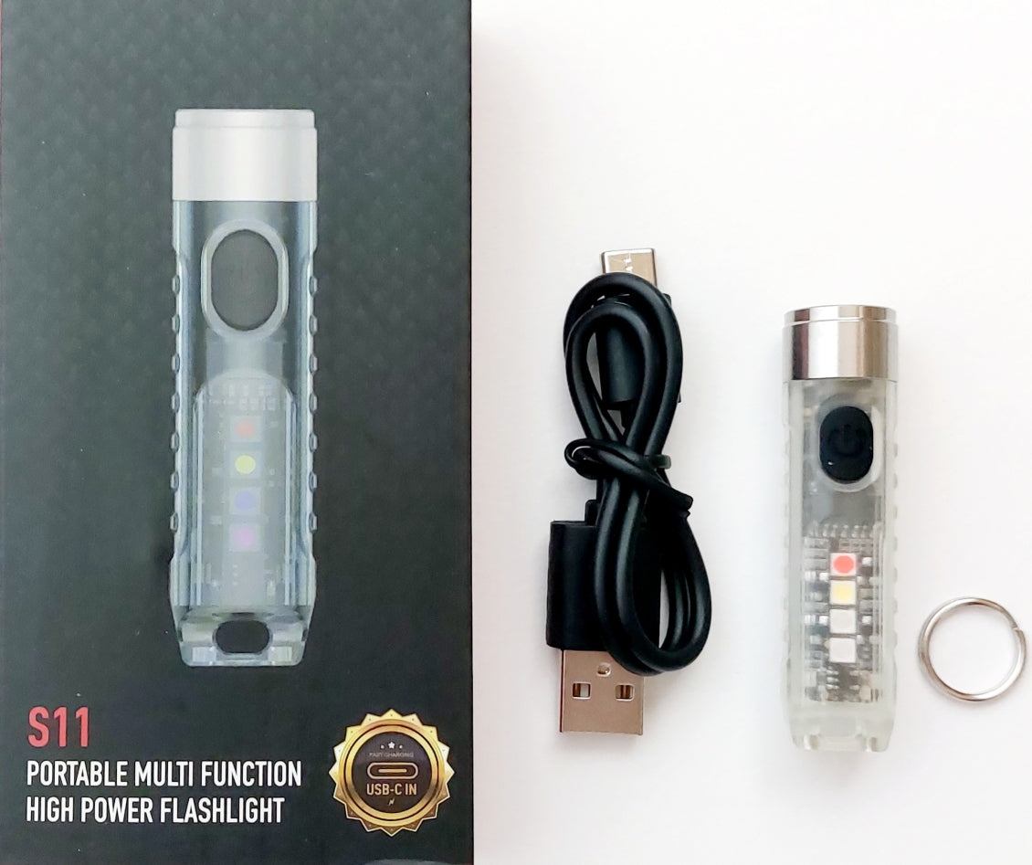 BORUiT Mini LED S11 Flashlight كشاف