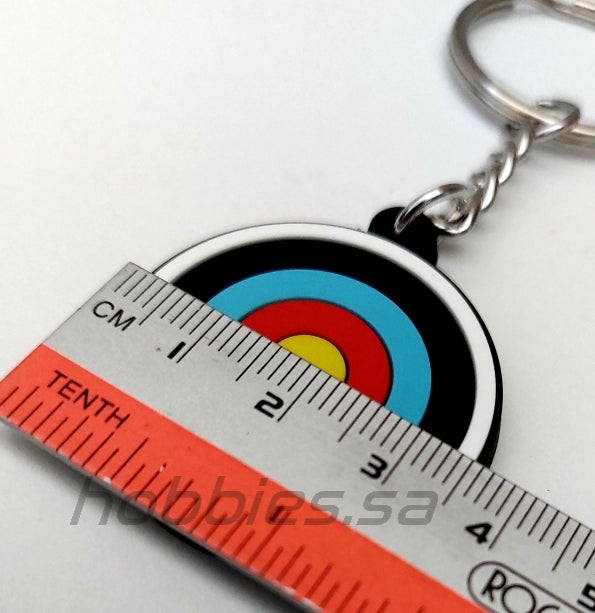 Archery Key Chain - Rubber ميدالية