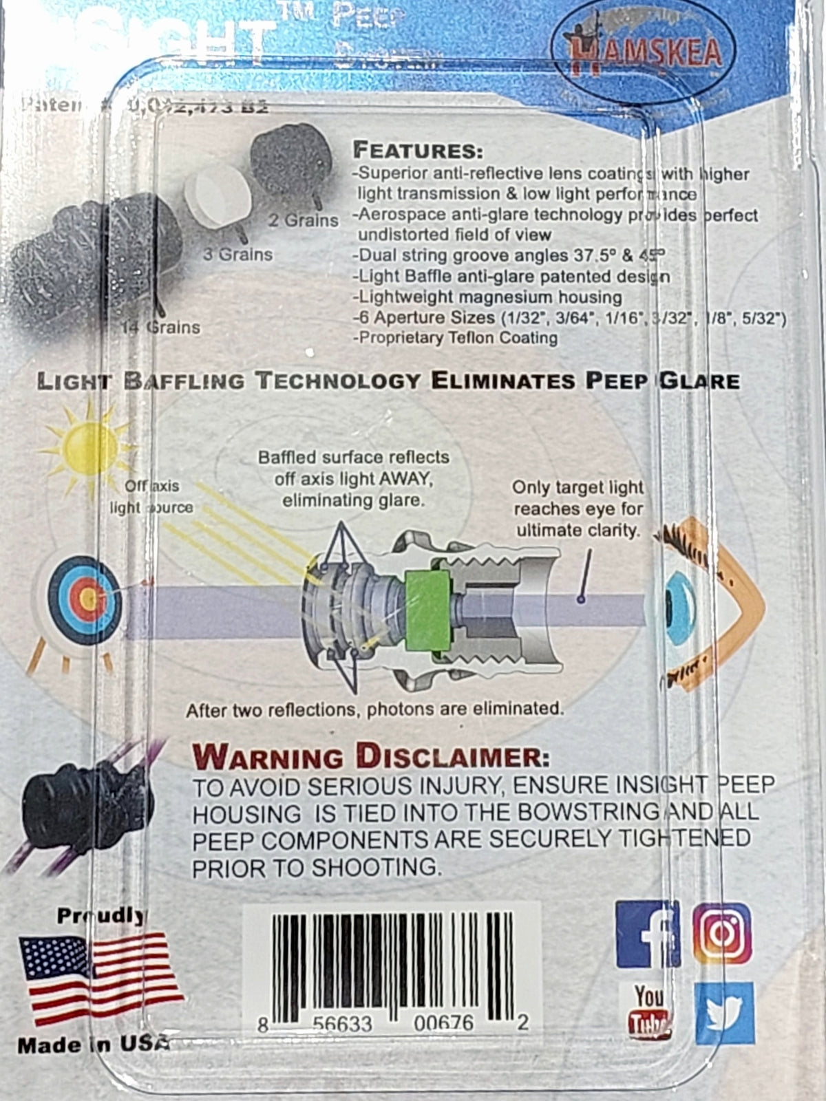 HAMSKEA InSight Deluxe Peep Kit